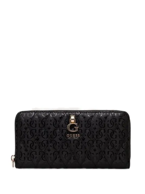 GUESS USA Tamara quilted logo-embossed wallet