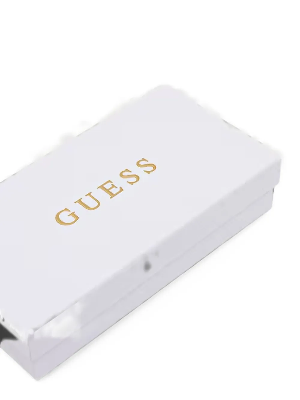 GUESS USA Yvonne portemonnee met monogram-print en logo-plakkaat Bruin