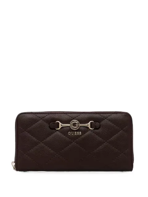 GUESS USA Frances quilted-finish wallet