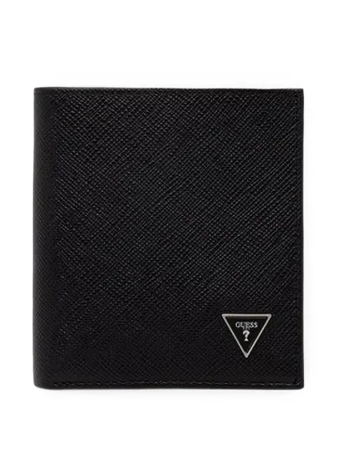 GUESS USA Milano logo-plaque bifold wallet
