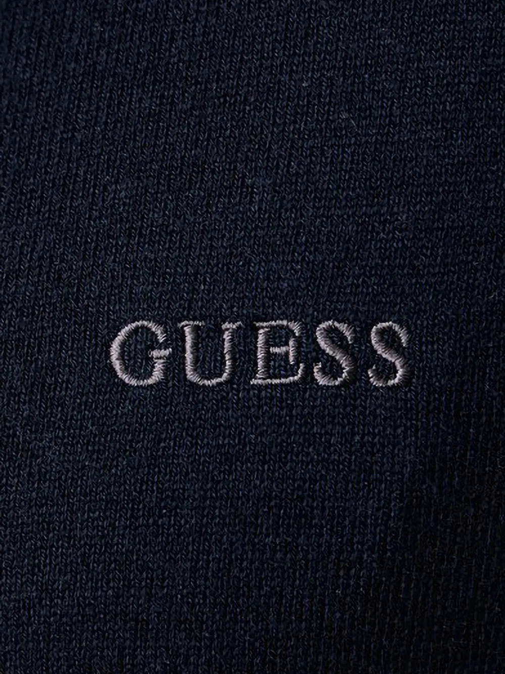 GUESS USA Vest met geborduurd logo Blauw