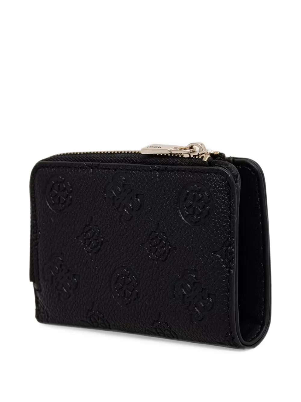 GUESS USA logo-embossed zip-around wallet Zwart