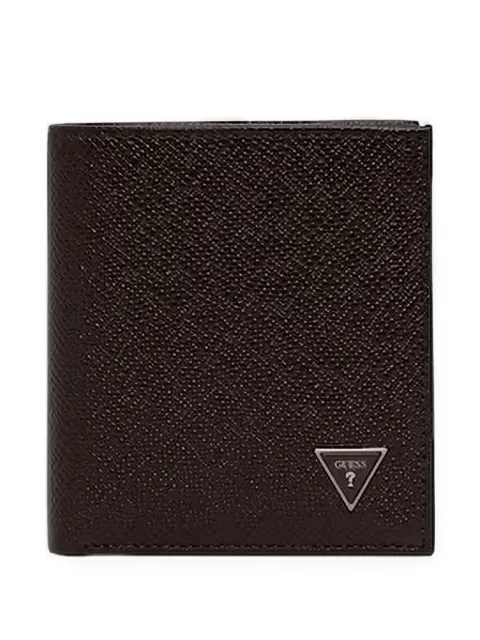 GUESS USA Milano logo-plaque bi-fold wallet