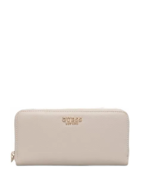 GUESS USA Carteira Amorette com zíper e placa de logo