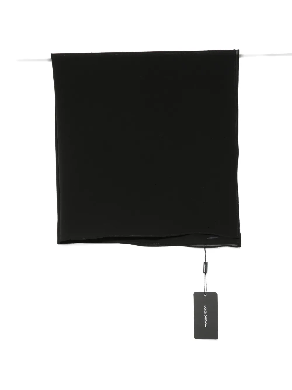 Dolce & Gabbana silk scarf - Nero