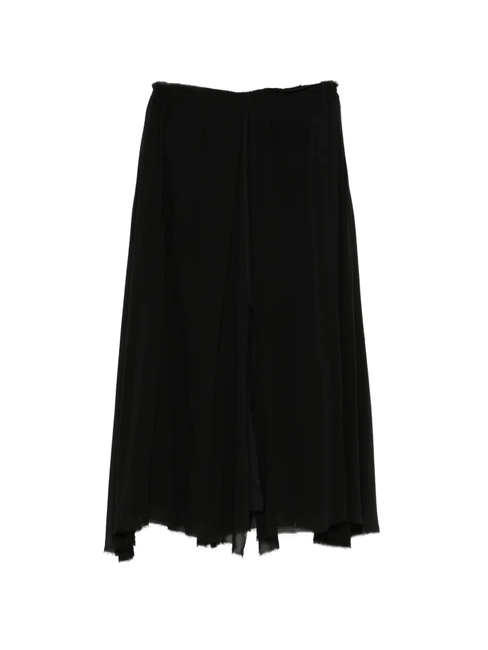 Kristensen Du Nord raw-edge flared skirt