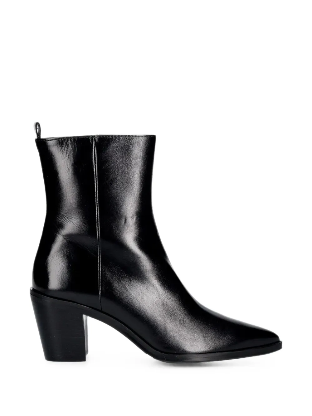 BILLI BI pointed-toe leather boots