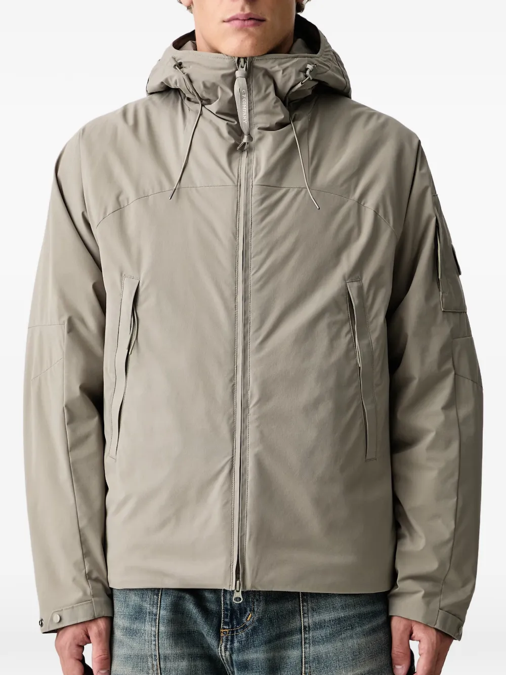 C.P. Company Jack met capuchon Grijs