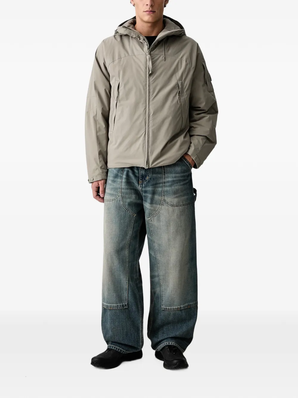 C.P. Company Jack met capuchon Grijs