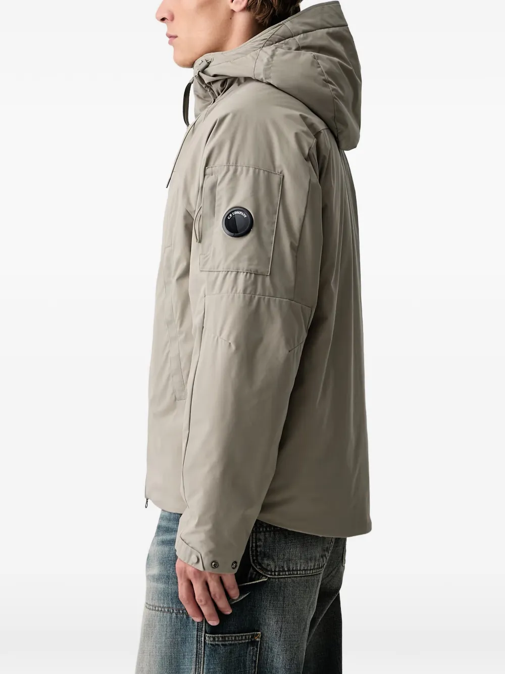 C.P. Company Jack met capuchon Grijs