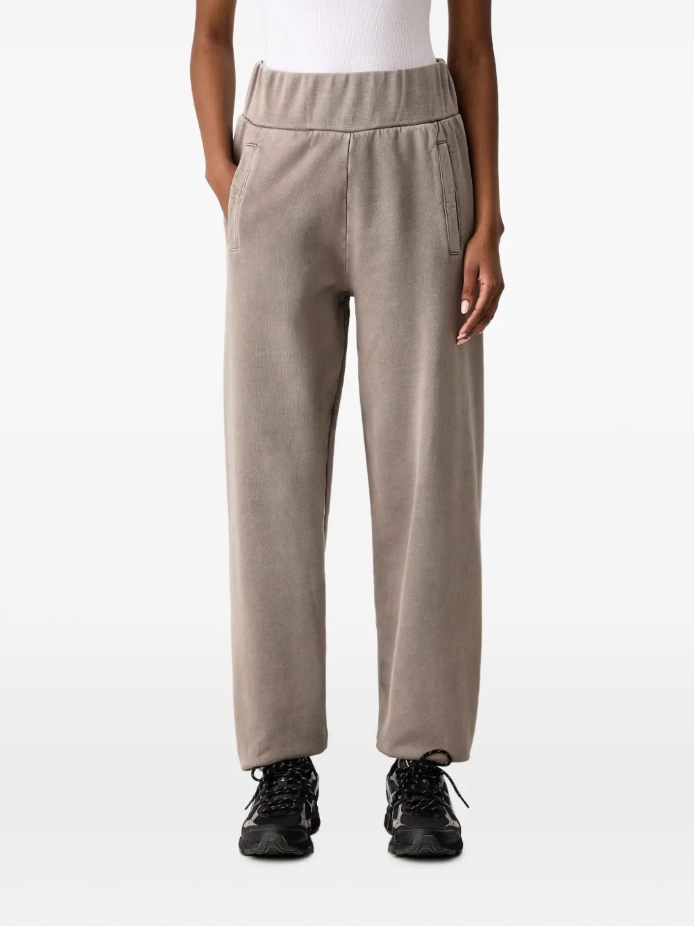 BOGNER FIRE+ICE Ilmi logo-patch track pants - Grigio