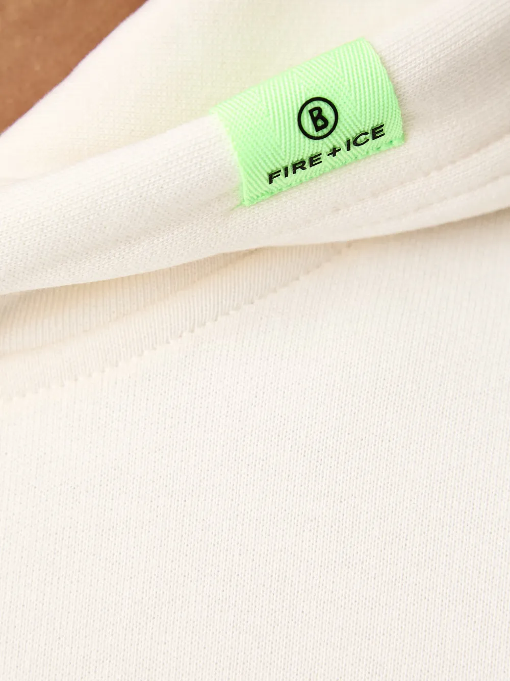 BOGNER FIRE+ICE Covell hoodie met logoprint Wit