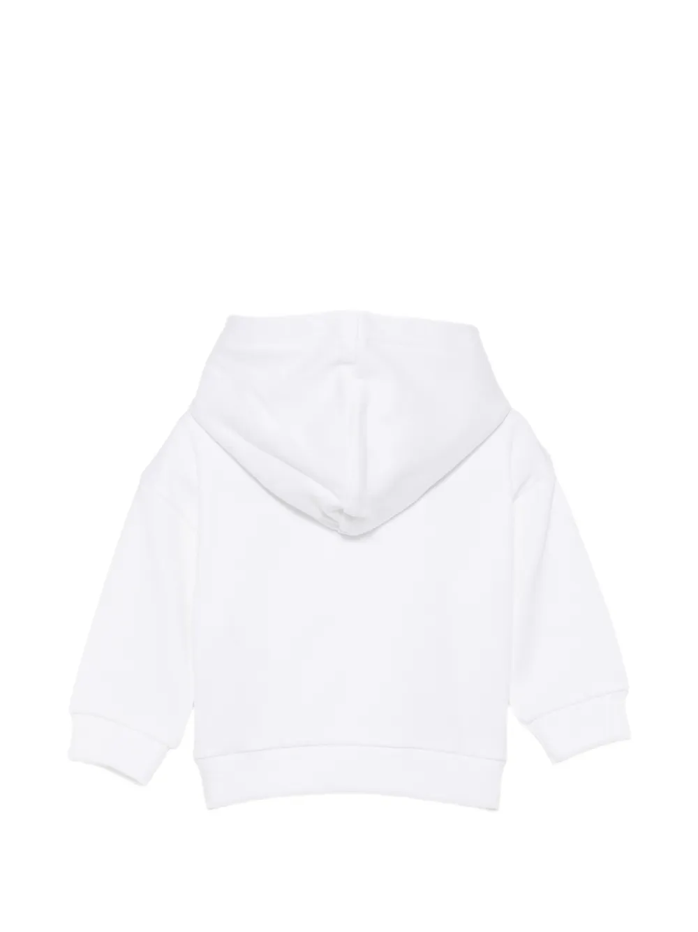 Moschino Kids Hoodie met teddybeerprint Wit