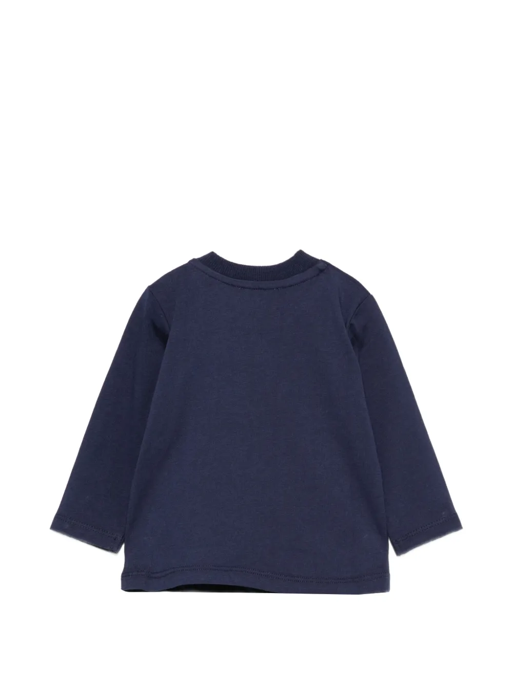 Moschino Kids T-shirt met lange mouwen Blauw