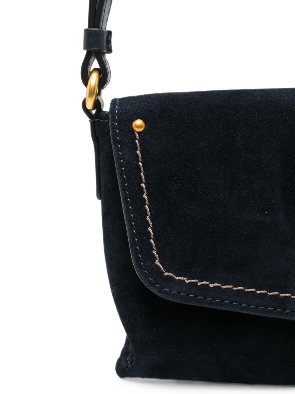 GIANNI CHIARINI Eugenia crossbodytas van suède Blauw