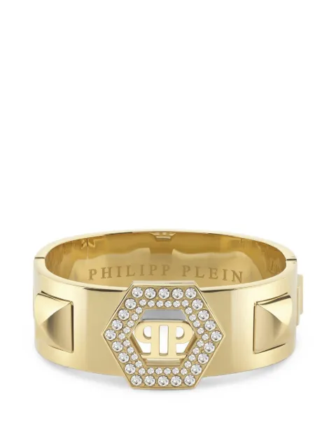 Philipp Plein Plein Legacy crystal-embellished cuff bracelet