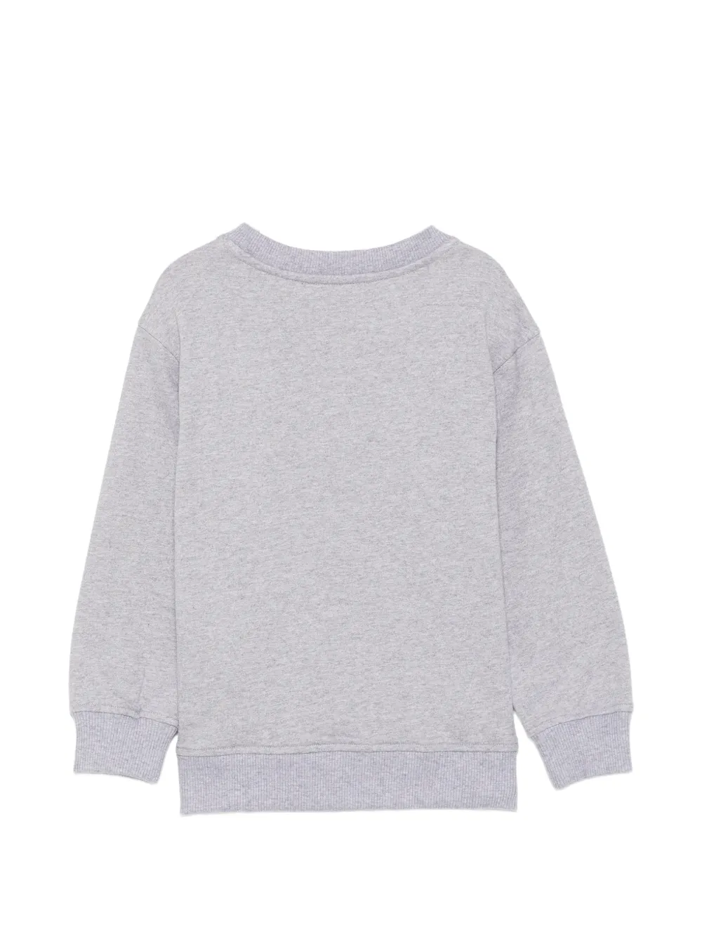 Moschino Kids popcorn-print sweater Grijs