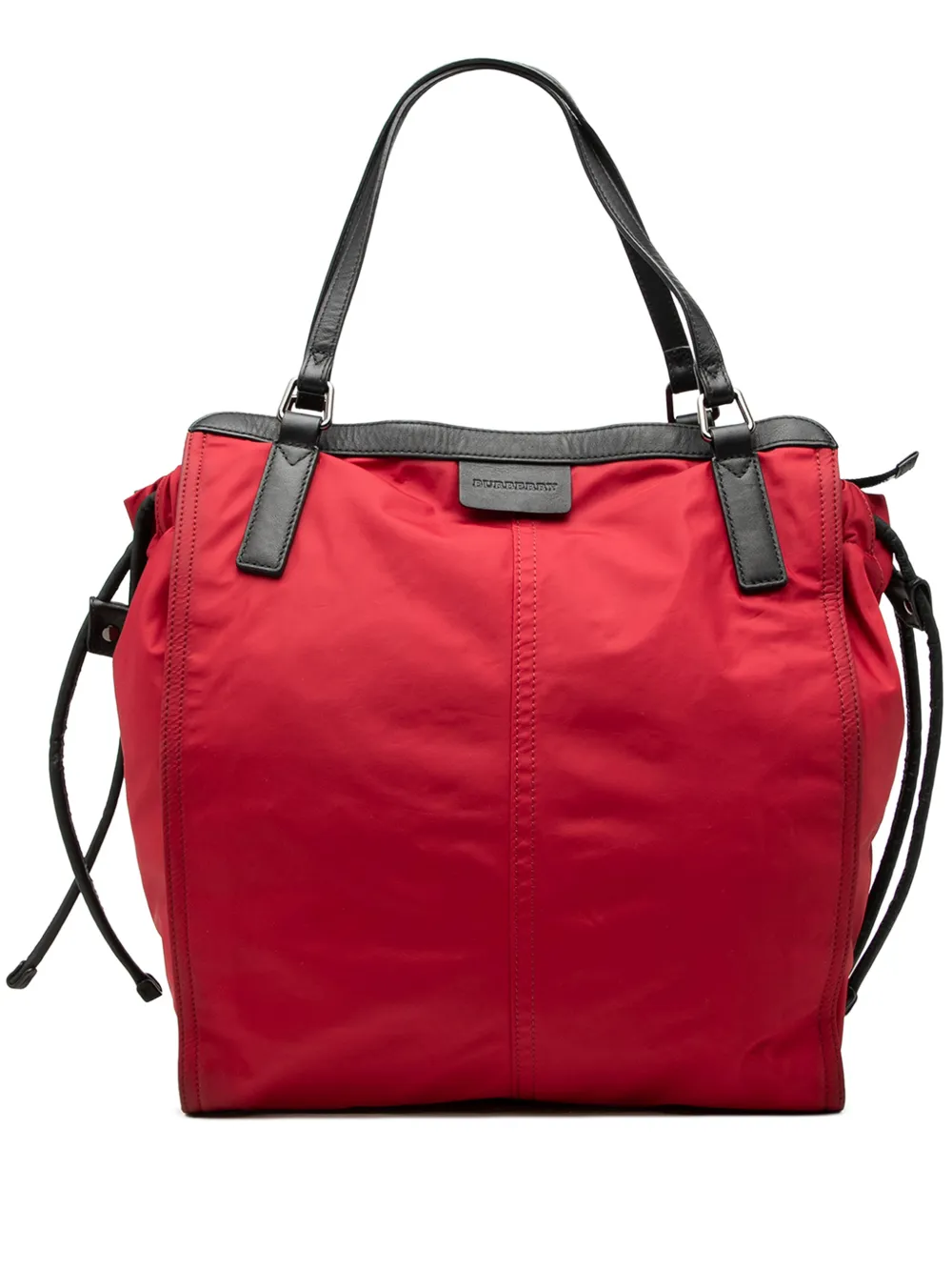 Burberry Pre-Owned 2000-2017 Nylon Buckleigh tote bag - Red
