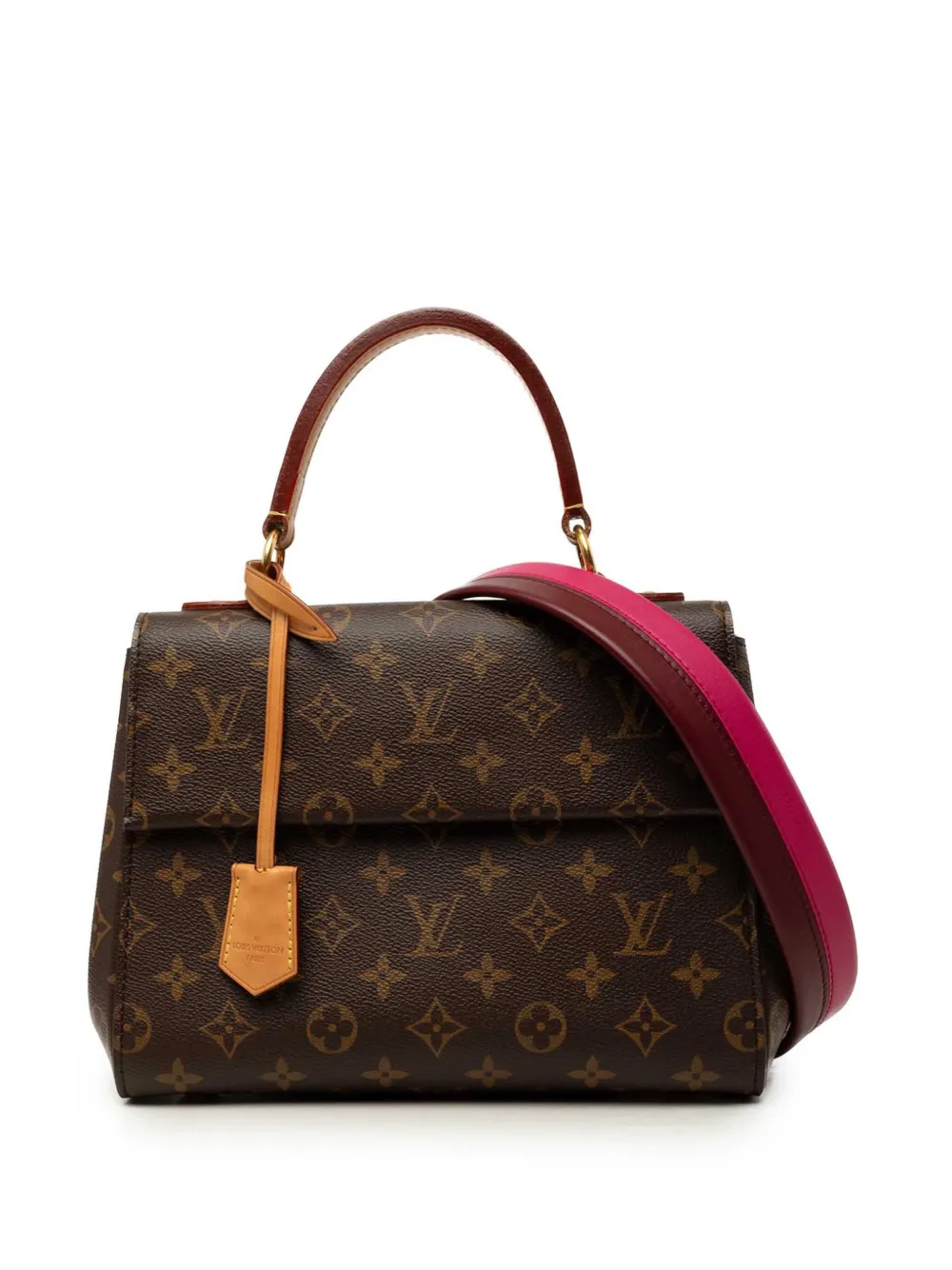 Louis Vuitton Pre-Owned 2017 Monogram Cluny BB Satchel-Tasche - Braun