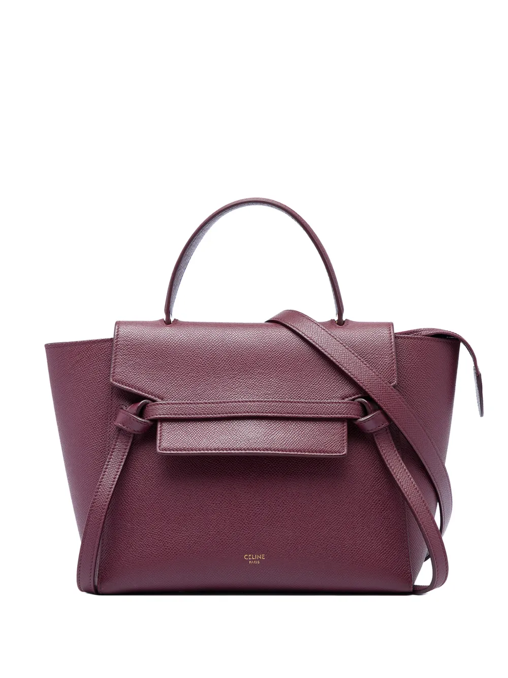 Celine Pre-Owned 2020 Micro Grained Calfskin Belt Bag satchel - Rosso
