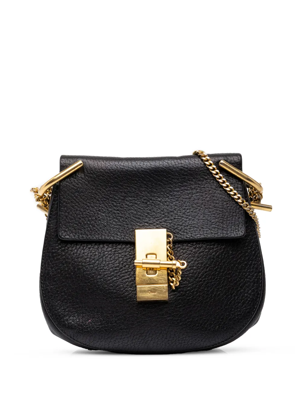 Chloé Pre-Owned 2015 Mini Leather Drew crossbody bag - Black