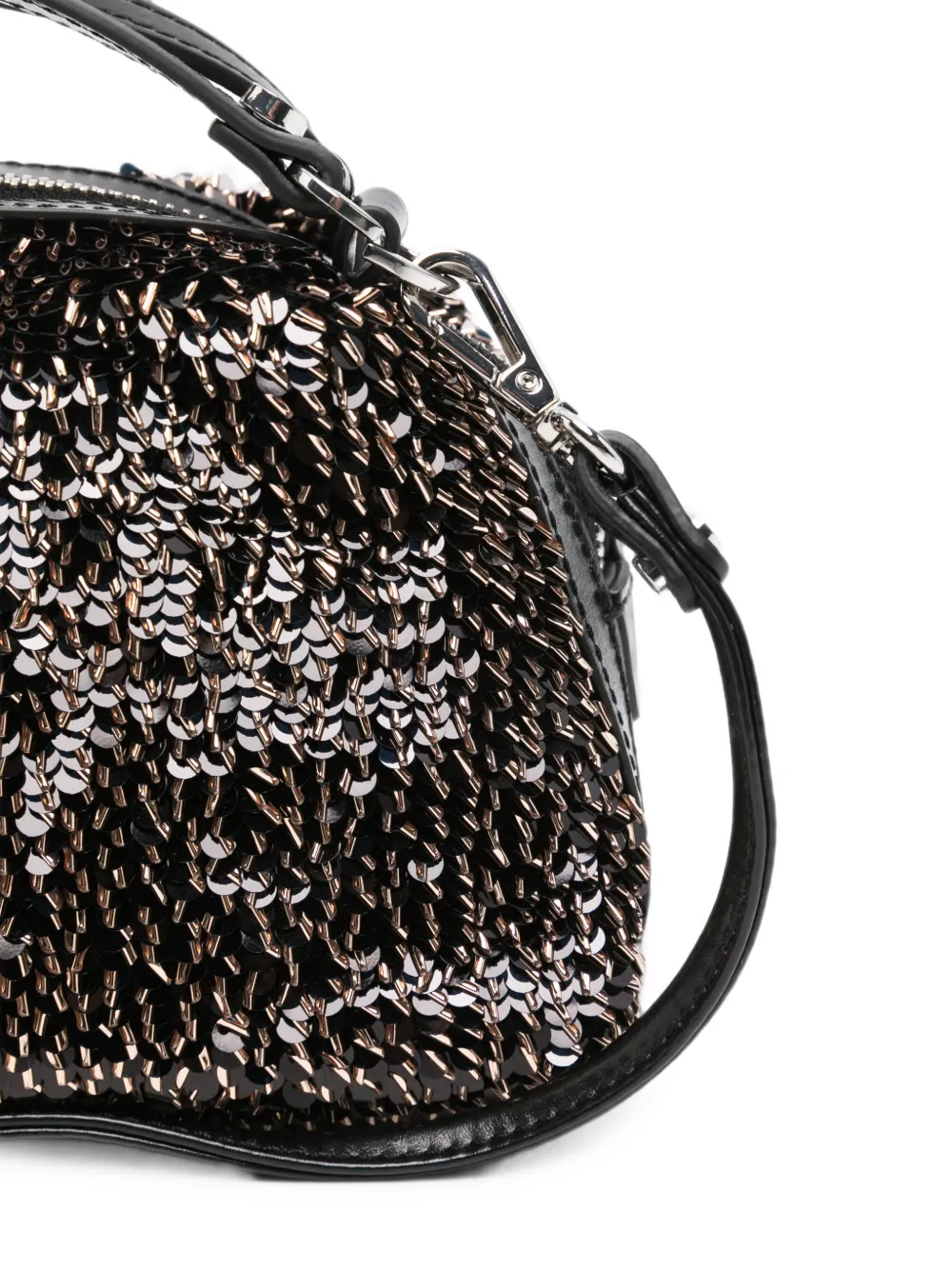 GIANNI CHIARINI Alifa Paillettes shopper Zwart