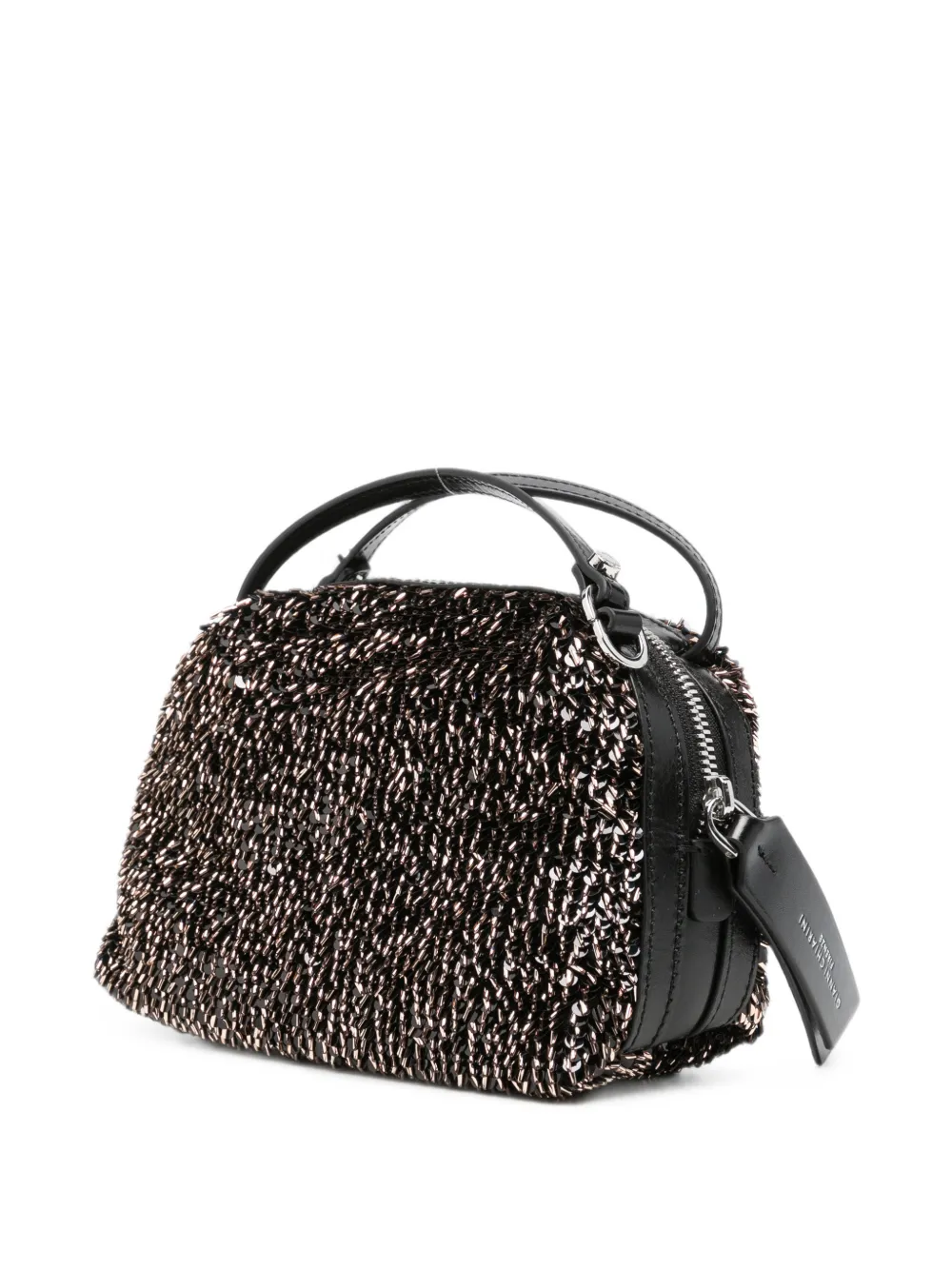 GIANNI CHIARINI Alifa Paillettes shopper Zwart