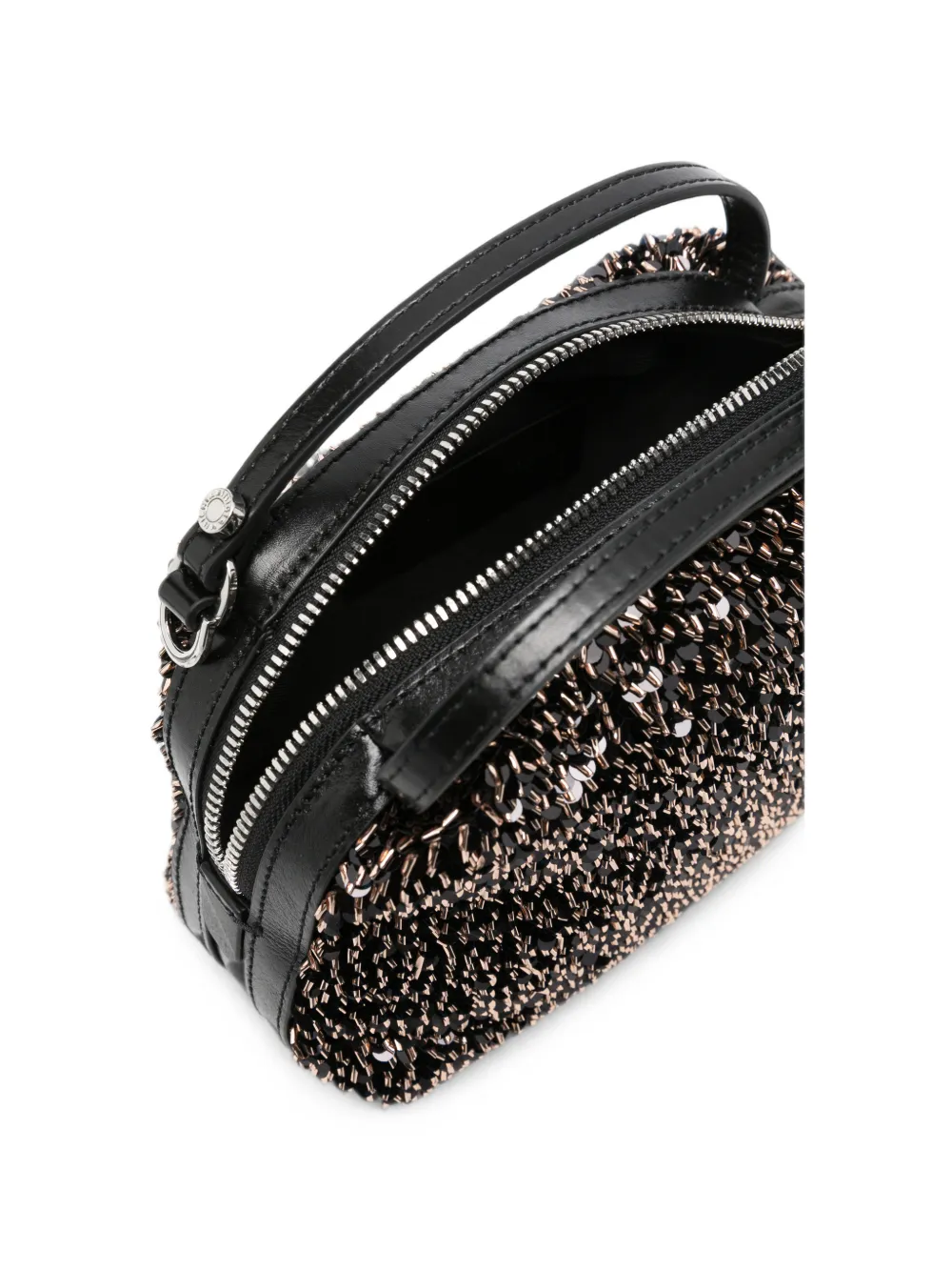 GIANNI CHIARINI Alifa Paillettes shopper Zwart