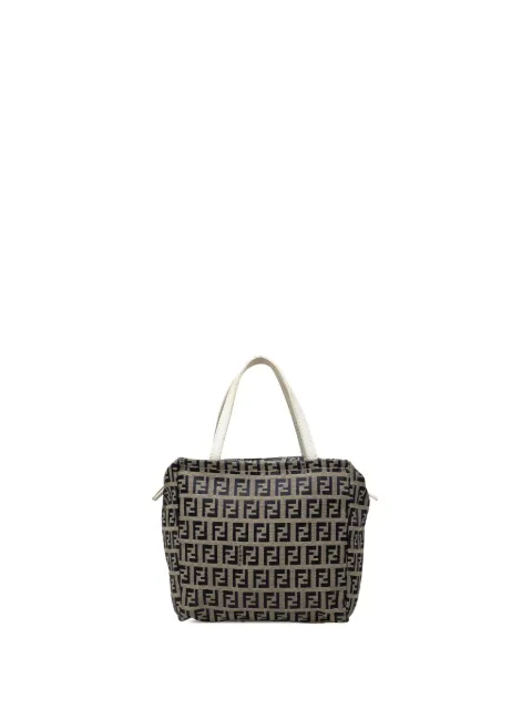 Fendi Pre-Owned bolsa de mano mini de lona Zucchino 2000-2010