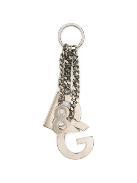 Dolce & Gabbana Pre-Owned 2010s logo-charm keychain