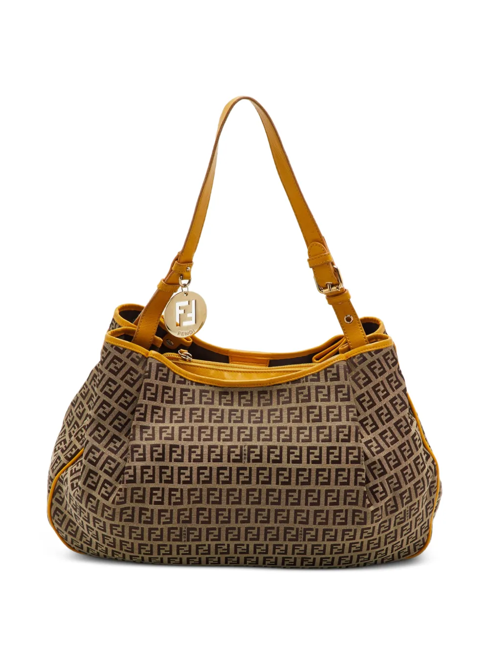 Fendi Pre-Owned sac à main à motif Zucchino (2011) - Marron