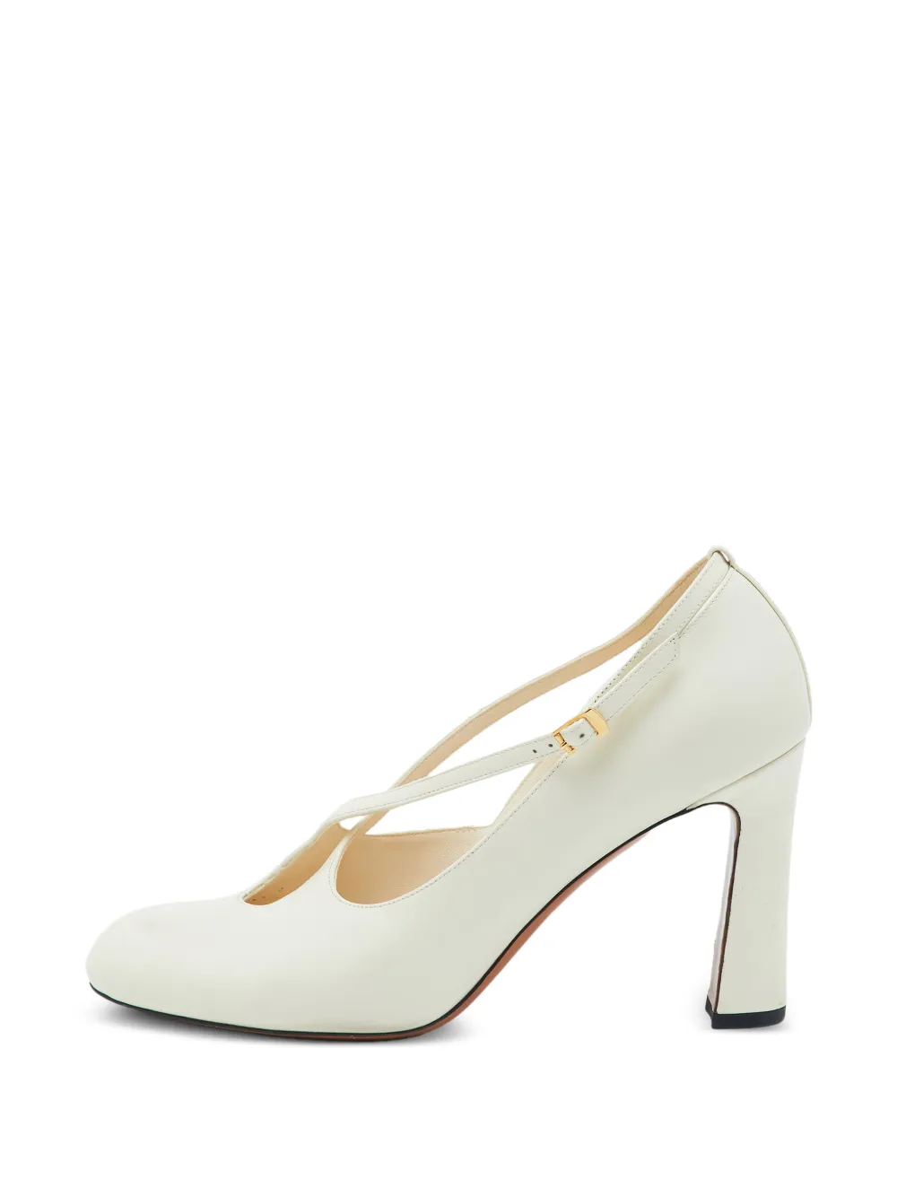 The Row Pre-Owned Pumps mit überkreuzten Riemen - Nude