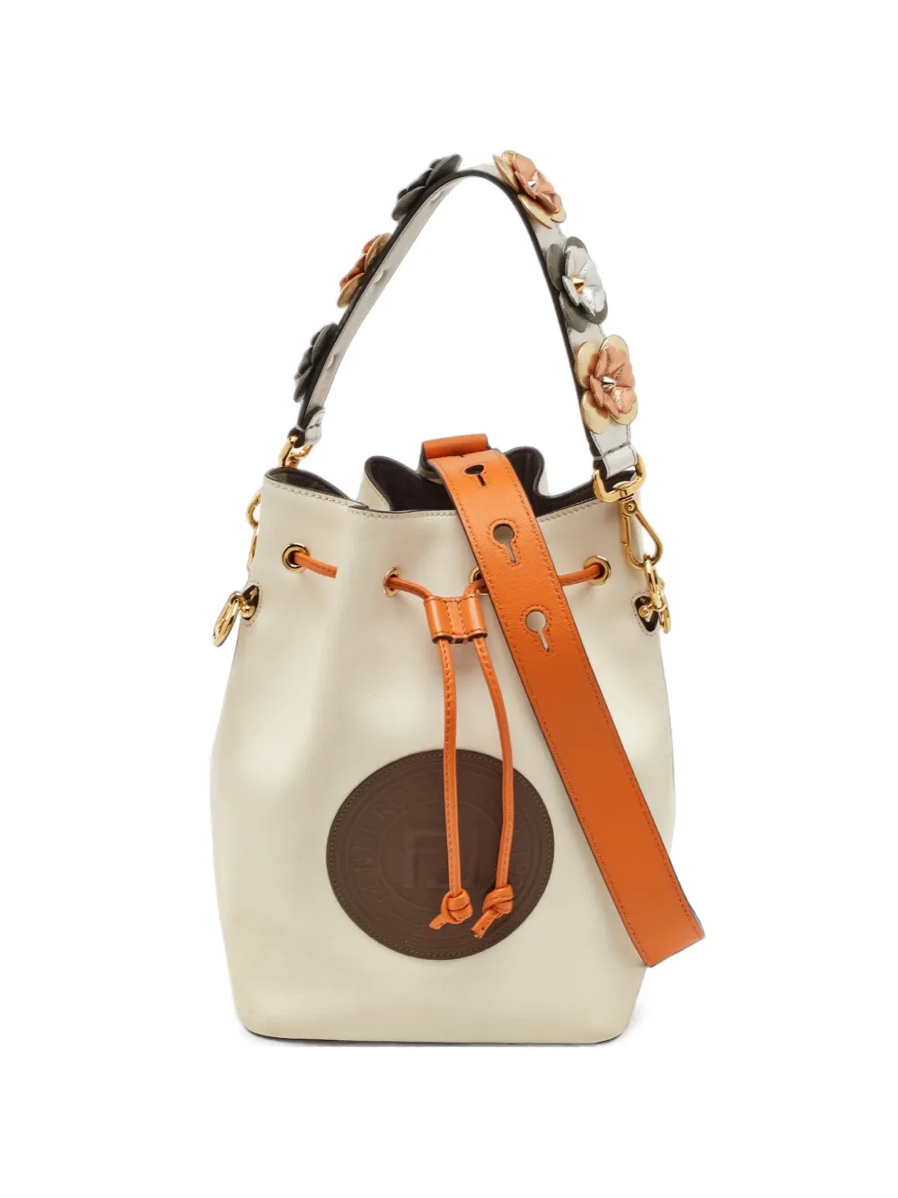 Fendi Pre-Owned mini sac seau Mon Trésor (2019) - Tons neutres