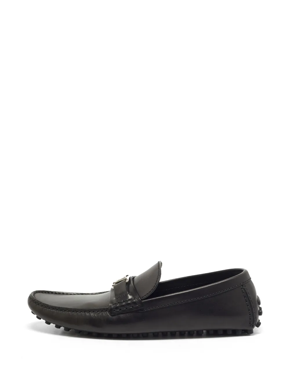 Louis Vuitton Pre-Owned mocassins Hockenheim en cuir - Noir Louis Vuitton Pre-Owned mocassins Hockenheim en cuir - Noir