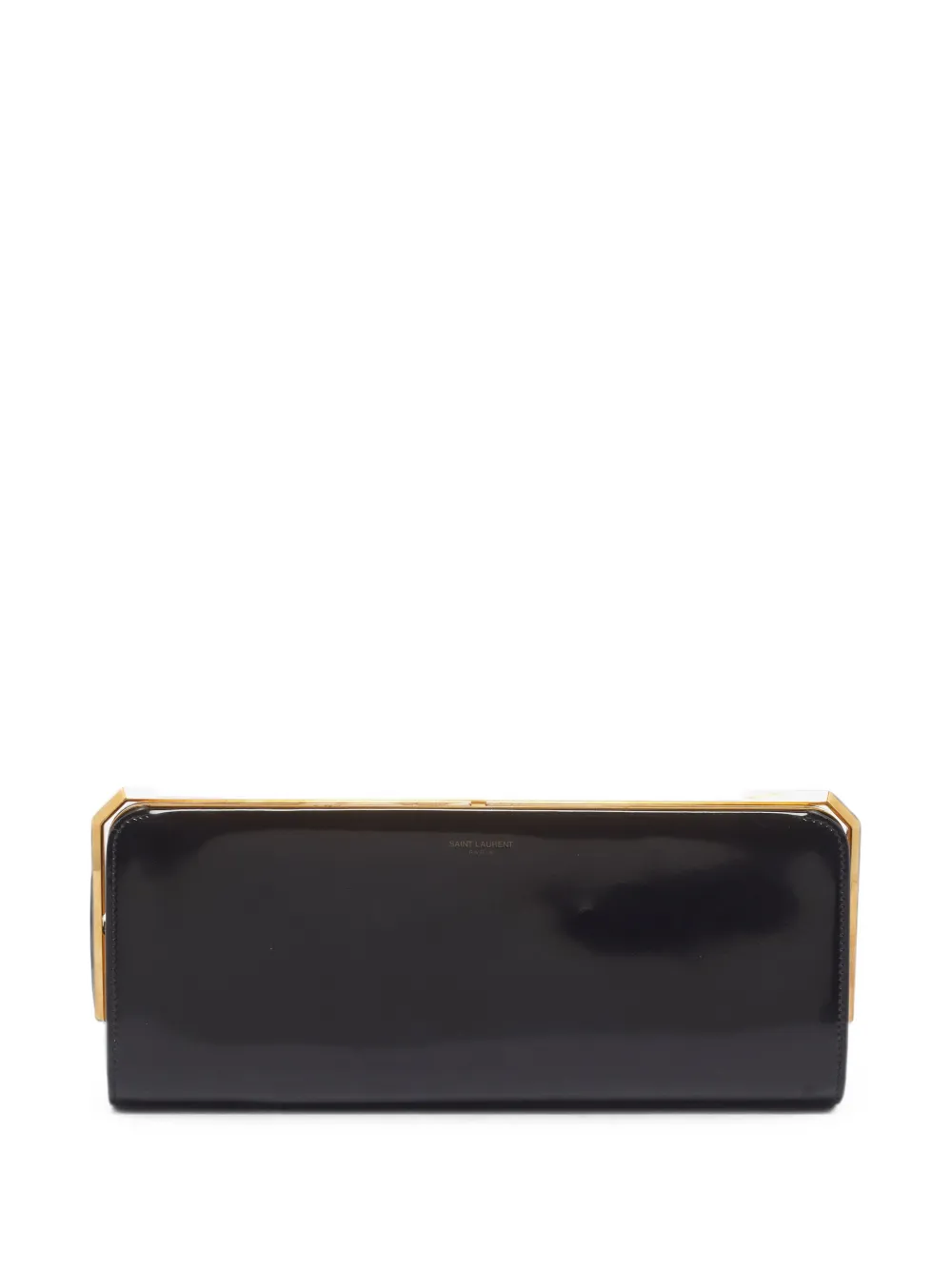 Saint Laurent Pre-Owned pochette Charnière Minaudière (2023) - Noir