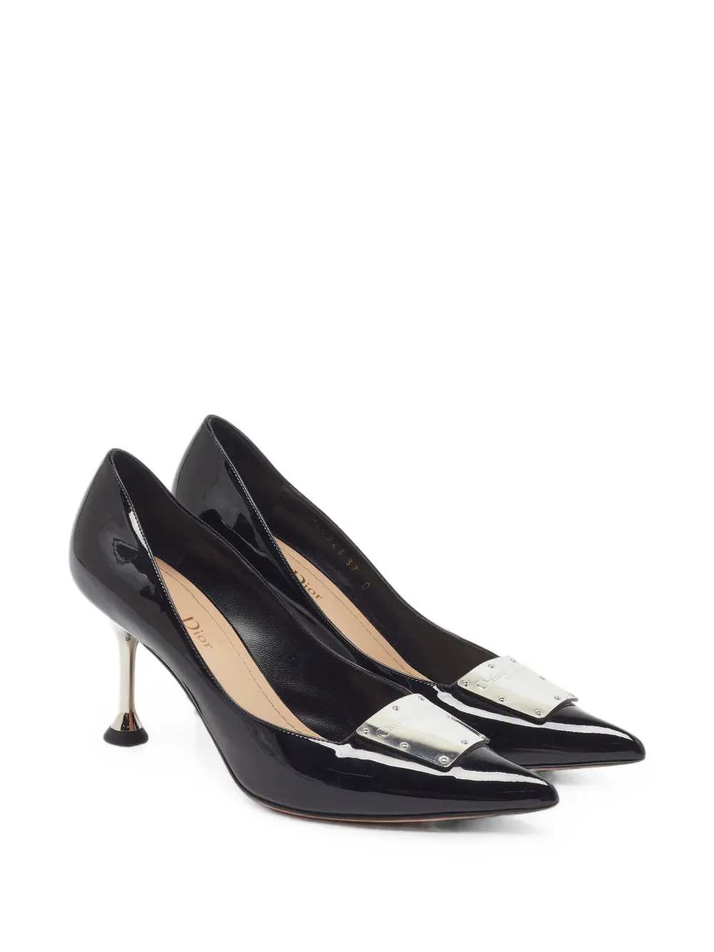 Christian Dior Pre-Owned escarpins La Parisienne à bout pointu - Noir Christian Dior Pre-Owned escarpins La Parisienne à bout pointu - Noir