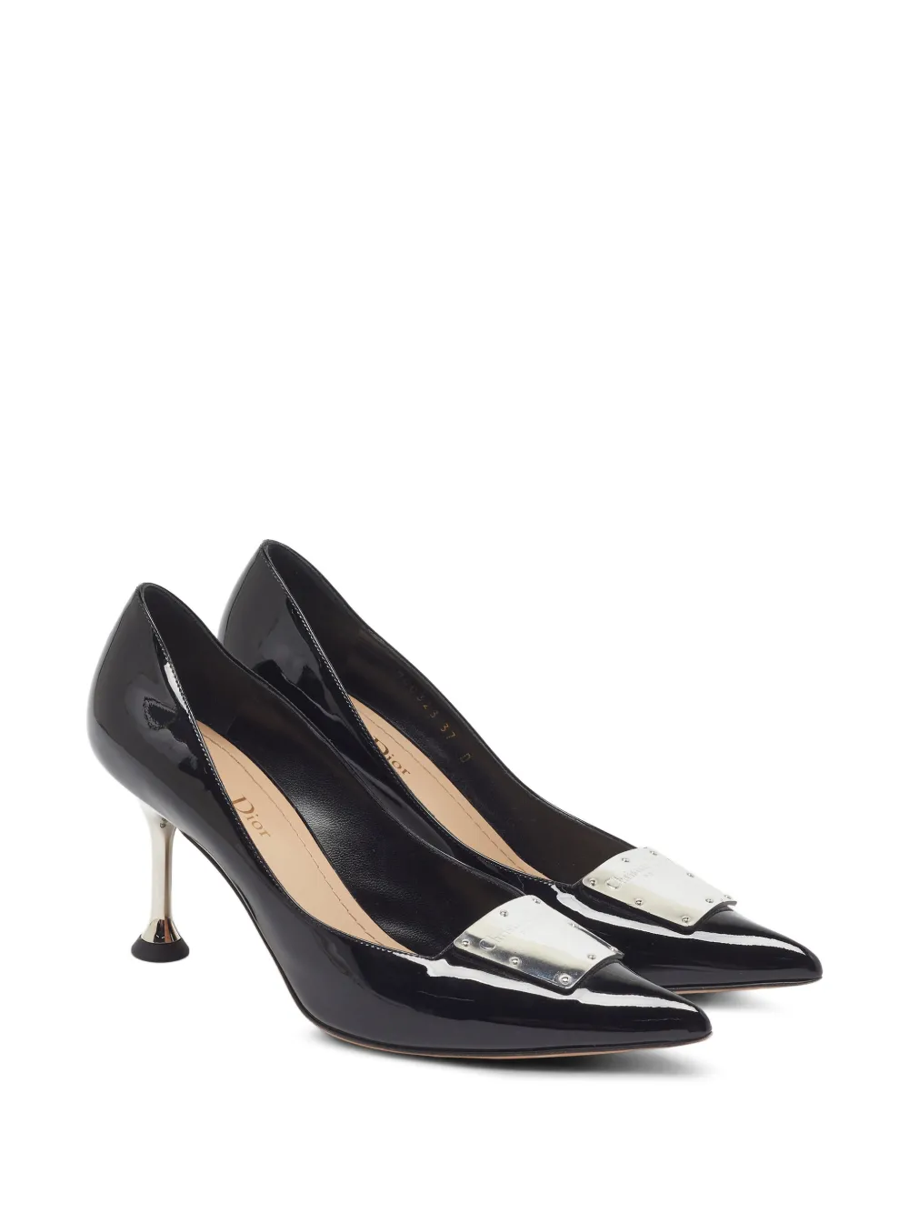 Christian Dior Pre-Owned La Parisienne pointed-toe pumps - Schwarz