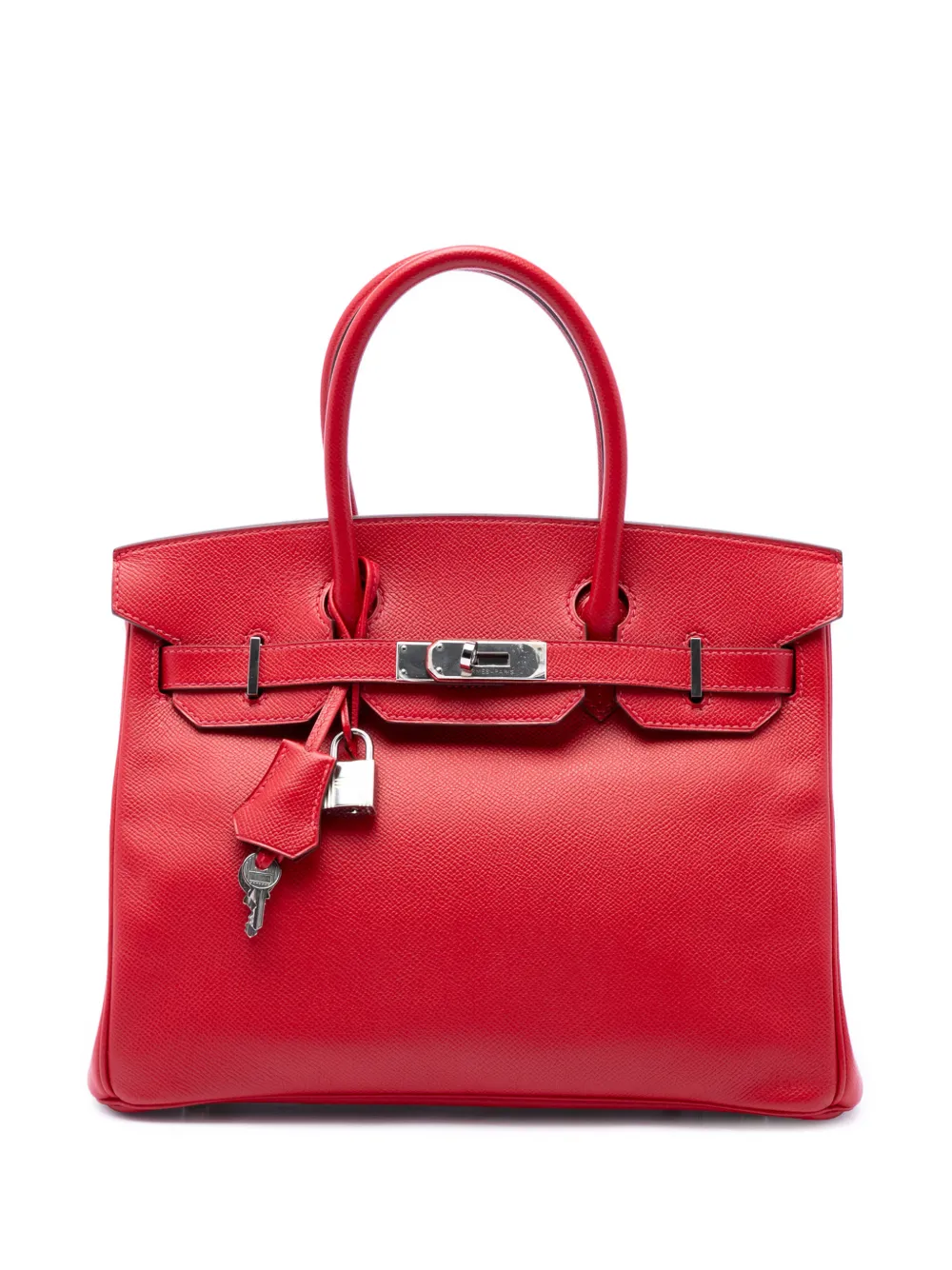 Hermès Pre-Owned 2014 Epsom Birkin Retourne 30 handbag - Rosso