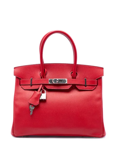 Hermès Pre-Owned Epsom Birkin Retourne 30 手提包(2014年典藏款)