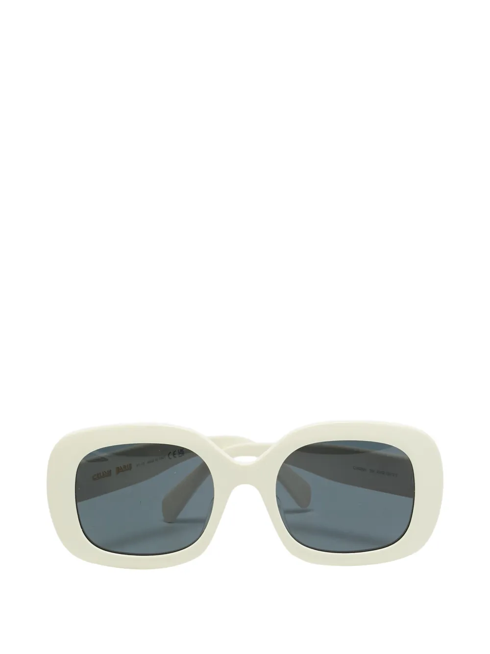 Celine Pre-Owned Triomphe square-frame sunglasses - Toni neutri