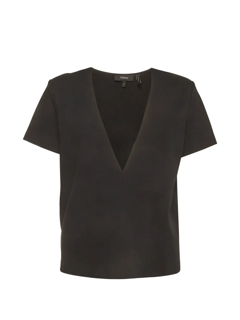 Theory V-neck Zadeia top - Nero