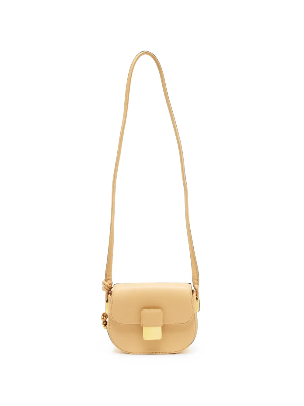 Bottega Veneta Pre-Owned 2023 mini Desiree leather cross body bag - Toni neutri