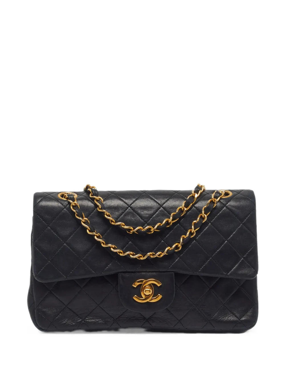 CHANEL Pre-Owned 1989–1991 Classic Double Flap quilted shoulder bag - Nero