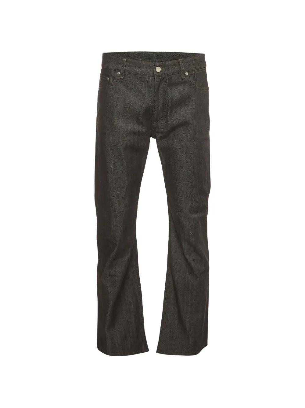 Louis Vuitton Pre-Owned jean à logo brodé - Noir Louis Vuitton Pre-Owned jean à logo brodé - Noir