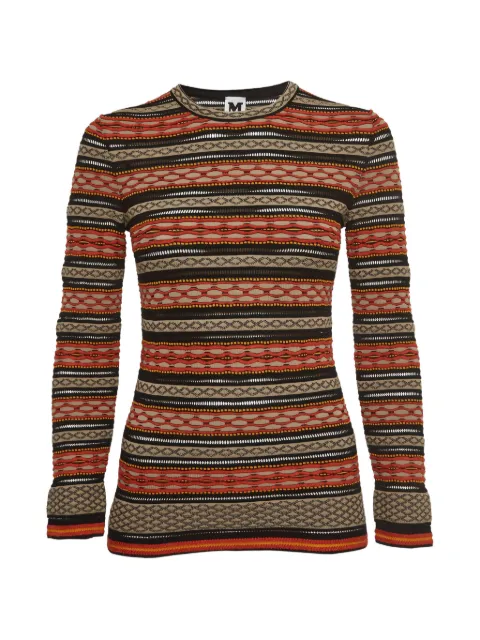 Missoni Pre-Owned patterned-intarsia sweater