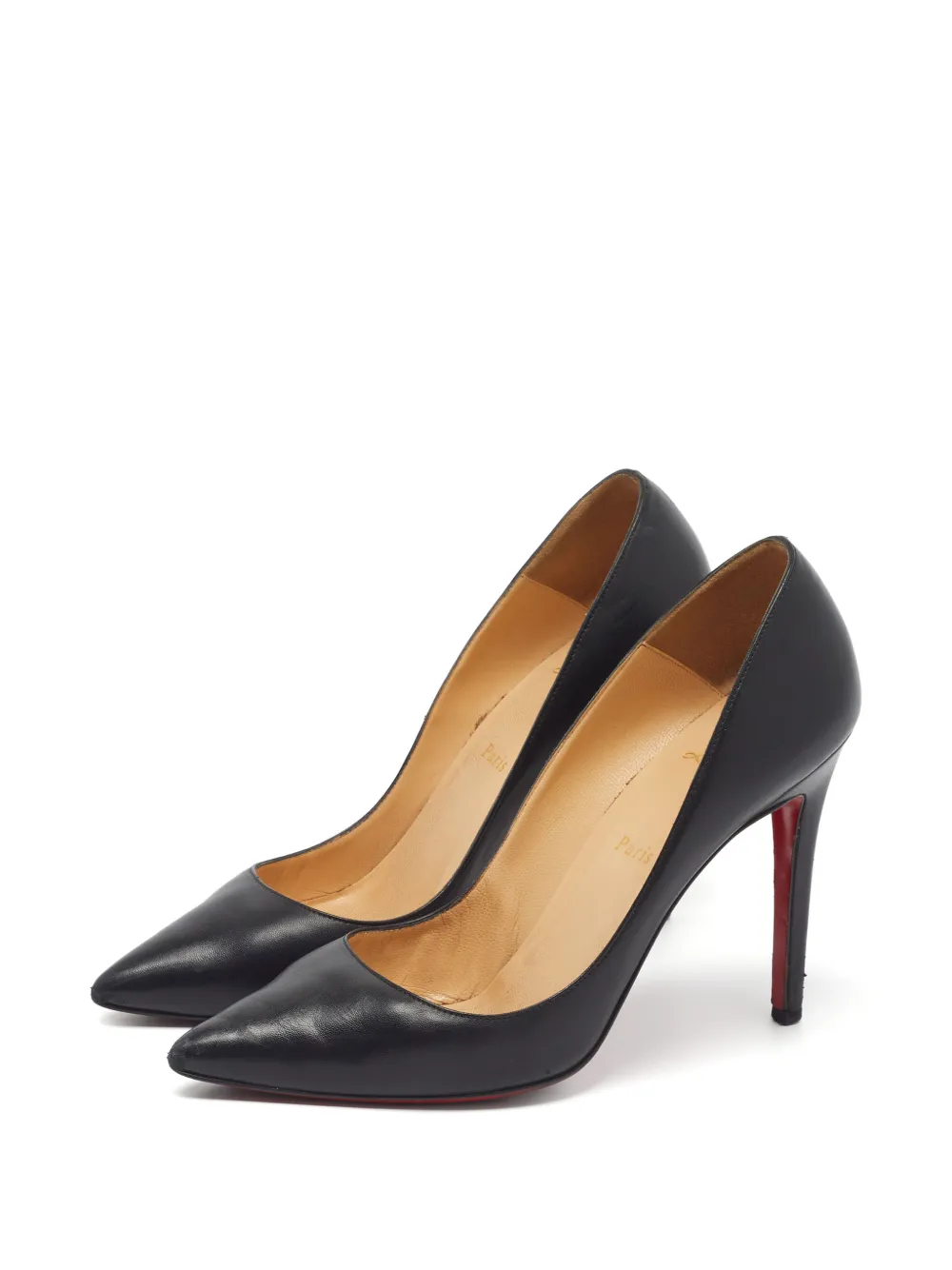 Christian Louboutin Pre-Owned Pigalle pointed-toe pumps - Schwarz