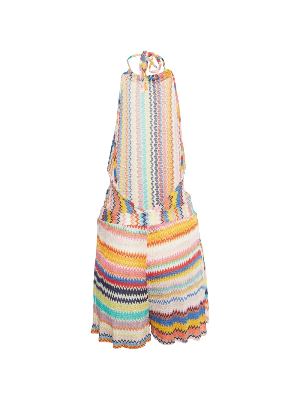 Missoni Pre-Owned combishort Mare à chevrons - Tons neutres