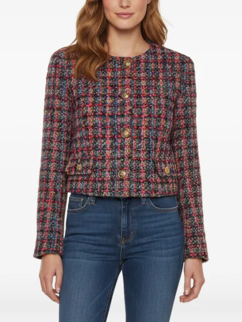 SANDRO cropped bouclé jacket