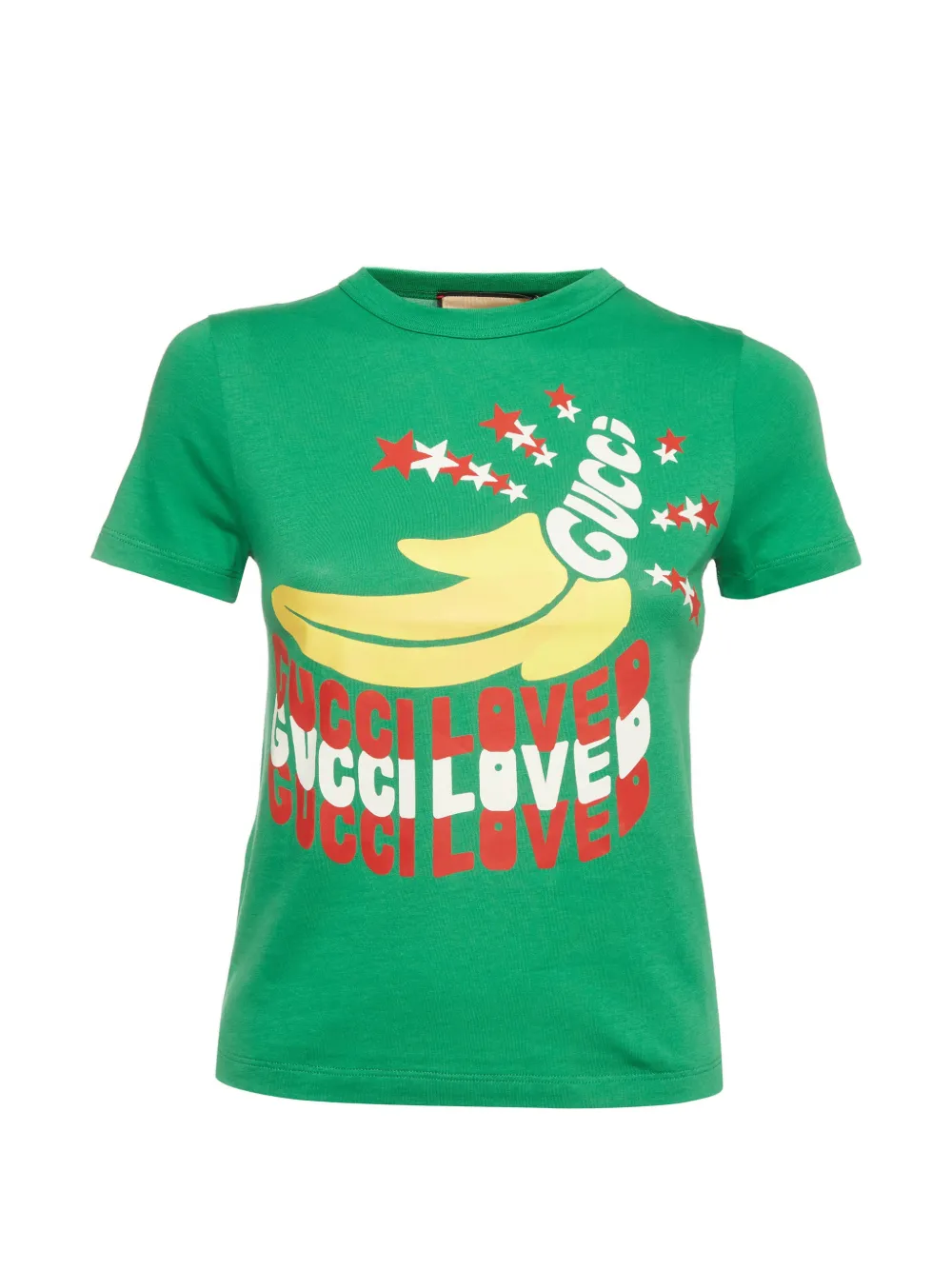 Gucci Pre-Owned t-shirt à imprimé graphique - Vert Gucci Pre-Owned t-shirt à imprimé graphique - Vert