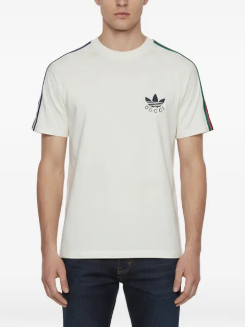 Gucci Pre-Owned x adidas kurzärmeliges T-Shirt